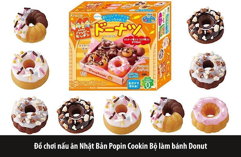 Đồ chơi nấu ăn Nhật Bản Popin Cookin Donut