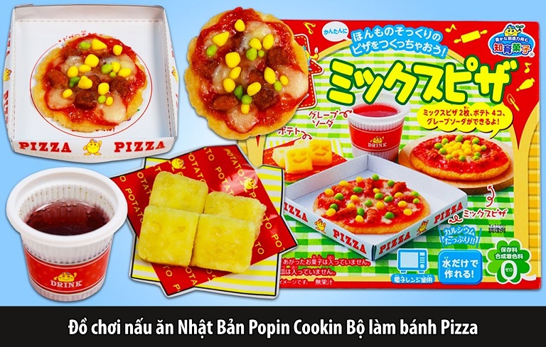 Đồ chơi nấu ăn Nhật Bản Popin Cookin Pizza